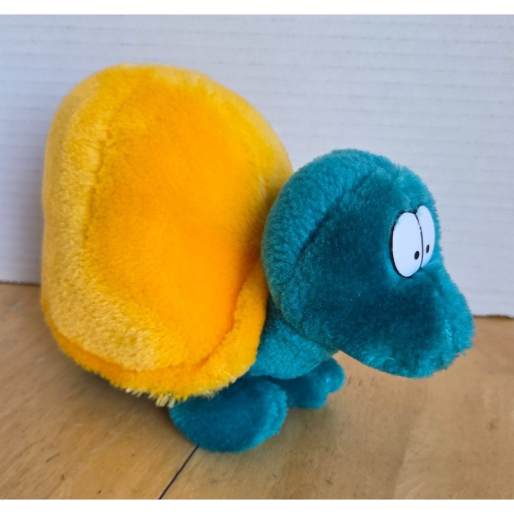 Vintage 1994 24K Animal Crackers Cartoon Comic Strip Grandpa Tortoise Plush Toy